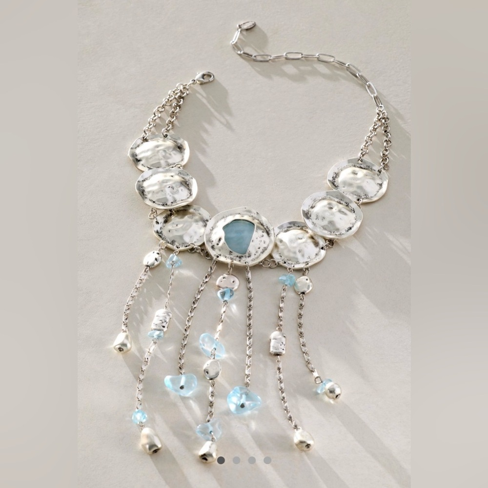 NWT FREE PEOPLE SPEAK UP STATEMENT LAYER NECKLACE 🔥🔥 - Picture 4 of 4